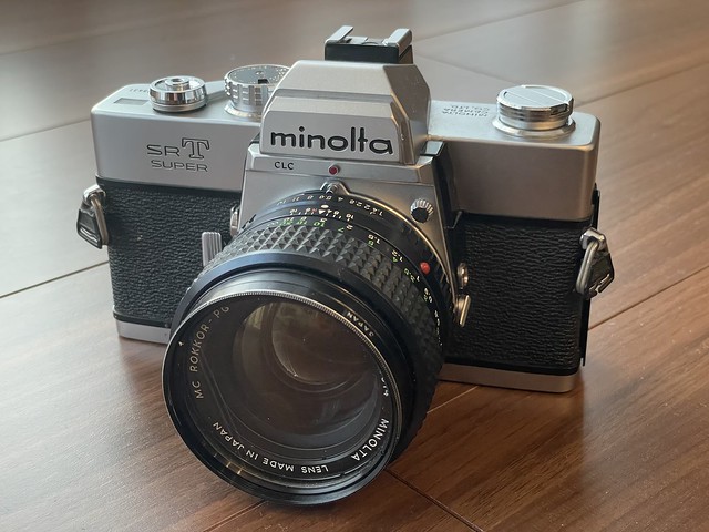 MINOLTA SR T+MC ROKKOR-PG 50mm f1.4