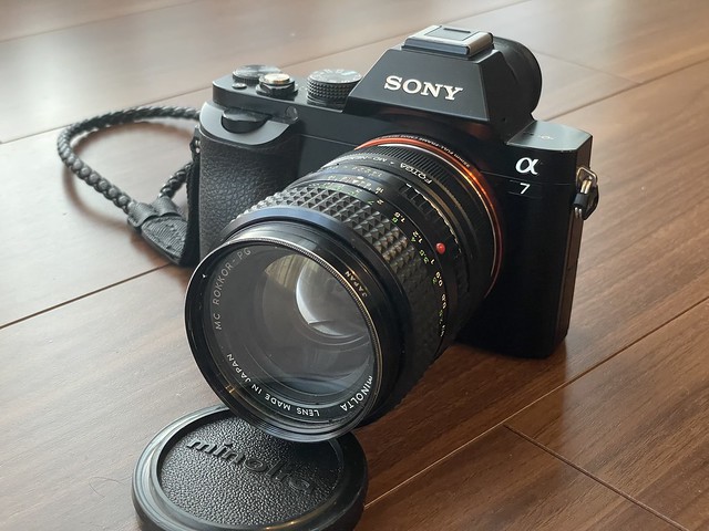 SONY α7+MC ROKKOR-PG 50mm f1.4