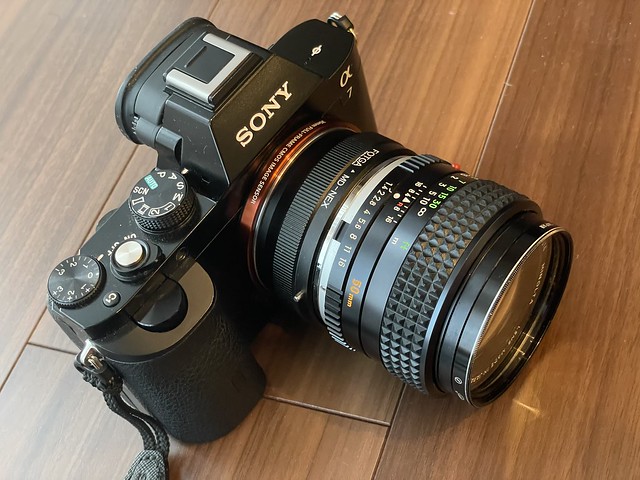 SONY α7+MC ROKKOR-PG 50mm f1.4