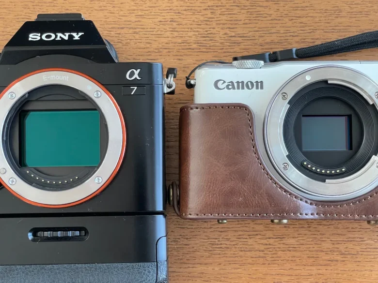 フルサイズ⇔APS-C