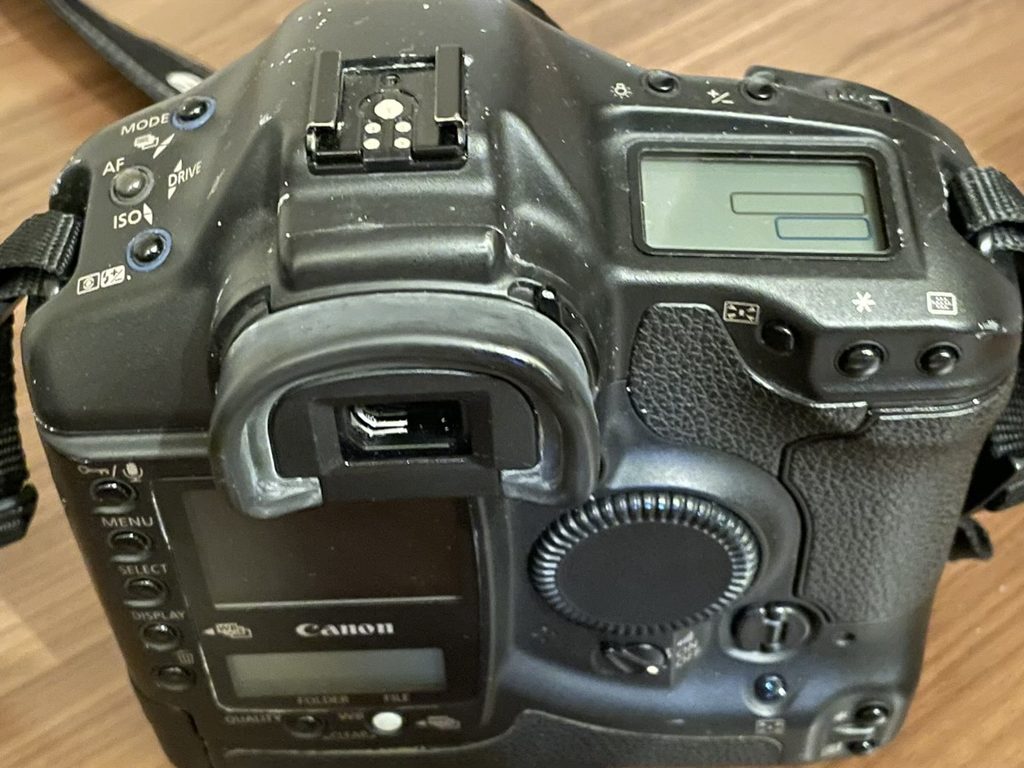 プロの現場を支えたEOS-1Dsの軍艦部ダイヤルと背面ディスプレイ群